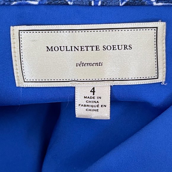 Anthro Moulinette Soeurs Floral Pencil Skirt Sz 4 - Picture 7 of 10